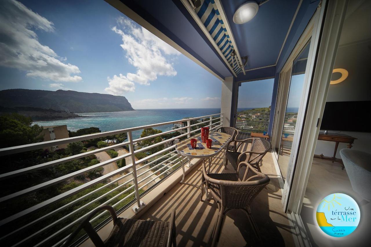 Une Terrasse Sur La Mer 3 Pers 2 Chambres Vue Mer Cassis Esterno foto