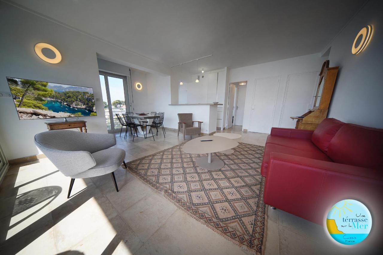 Une Terrasse Sur La Mer 3 Pers 2 Chambres Vue Mer Cassis Esterno foto