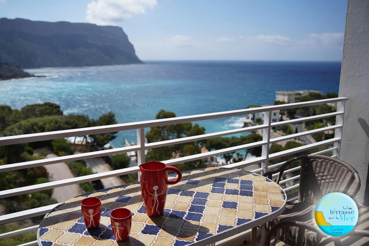 Une Terrasse Sur La Mer 3 Pers 2 Chambres Vue Mer Cassis Esterno foto