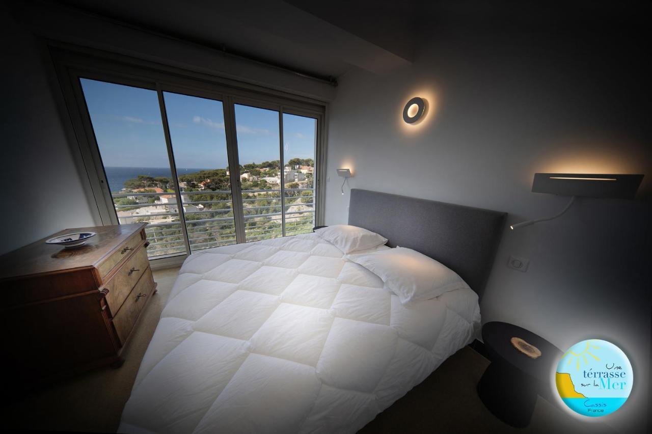 Une Terrasse Sur La Mer 3 Pers 2 Chambres Vue Mer Cassis Esterno foto